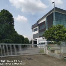 Corner 3-Storey Semi-D Factory For Sale, Sekysen 33 Bukit Kemuning