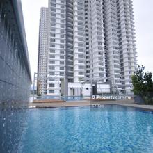 Enjoy a stunning view from the balcony