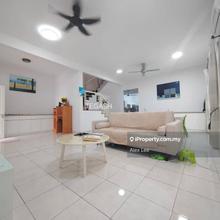 Fully Extend Furnished 34x75 Setia Damai 16 2 Sty Semi D Gated Guarded