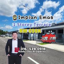 Jalan Impian Ikonik Taman Impian Emas Single Storey Terrace House