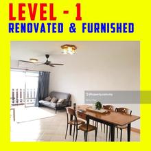 Level 1 unit , renovated and furnished , good condition
