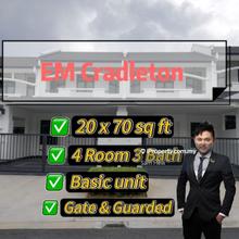 Cradleton Eco Majestic, 20x70sf, New Unit, Basic Unit