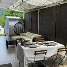 Double storey semi-d with huge outdoor space for rent in taman melawat