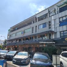 Facing main road