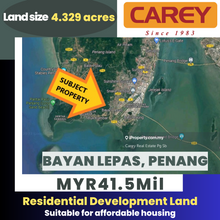 Residential development land at Bayan Lepas, Penang