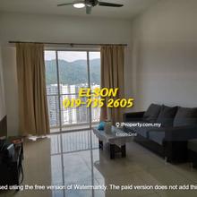 Platinum 3 @ Teluk Kumbar Bayan Lepas City View Part Furnish for Sale!