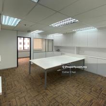 Two partition rooms