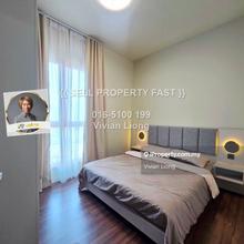Jrk Convena Bukit Jalil Kuala Lumpur (F/Furnish, 4 rooms) 250m to LRT