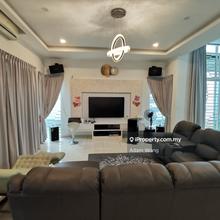 Fully Furnished & Extended 2 Sty Semi D Good Condition Bukit Banyan