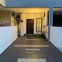 Fully Furnished Grd Flr Townhouse Taman Mulia