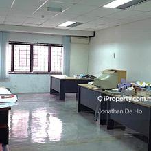 Furnished Office with Aircond, table chair toilet. Below Market price