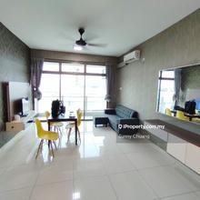 Fully furnished 2 bedroom parc regency plentong johor jaya molek