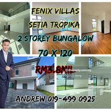 Setia Tropika Fenix Villas The Resort 2 Storey Bungalow Original Unit