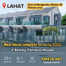 Lahat New Project 2 Storey Terrace Completed by 2025
