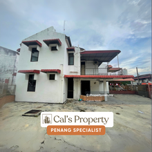 2 Storey Terrace Corner Sale Fettes Park Tanjung Tokong Concrete Floor