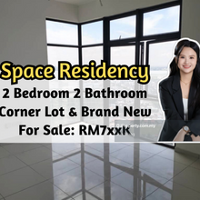 Space Residency, 2 Bedroom, Unblock View, Corner Unit, Brand New
