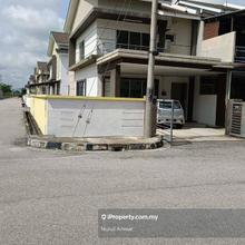End Lot 2 Storey Terrace Taman Mekarsari Bertam. Open Facing Nice View