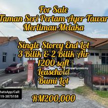 Taman seri pertam ayer tawar merlimau
