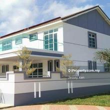 Gated and  guarded end lot 2 storey terrace for sale