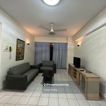 Fully furnished mid floor unit is available for sale now !