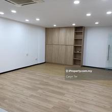 Fully air-conditioned -Divided into office -training -conference room