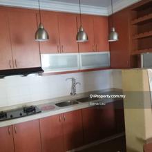 Freehold, partially furnished, well maintained 