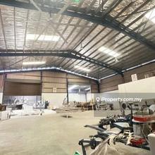 Ipoh Pengkalan Kawasan Perindustrian Zarib Detached Factory For Sale