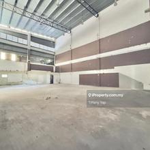 Limited Facing Main Road Sains Industrial Park Semi D Factory For Rent