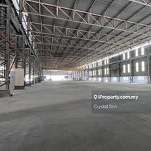 Industrial land detached factory annexed with two storey office 