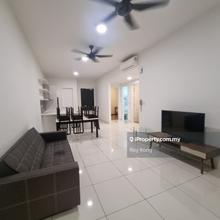 Eco Sky 3 Rooms Full Furnish For Rent With Balcony