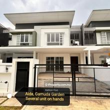 2 sty Terrace house for sale in Aida, Gamuda Garden barely new 22x75