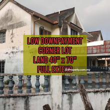 Low Downpayment / Corner / 40ft x 70ft / Full Extend