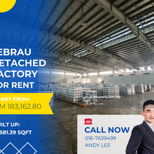 Tebrau Johor Bahru Detached Factory for Rent