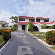 Renovated, furnished, concrete flooring & with big garden/compound!