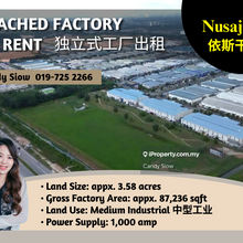Silc Nusajaya 99k 1000 amp Detached Factory