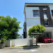 Luxury 3 storey superlink terrace with roof garden & nice environment.