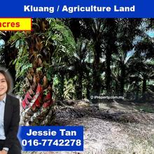 Kluang kampung pisang agriculture land for sale