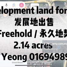Freehold development land 