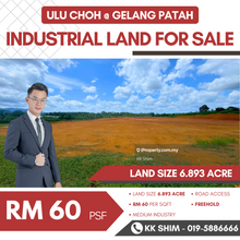 Ulu Choh @ Gelang Patah 6.893 Acres Industrial Land for Sale
