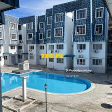 932sf Good Condition Subang Jaya Apartment With Swimming Pool For Sale