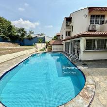 Vacant Land and furnished bungalow with pool in Bangsar