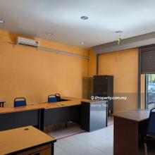 Facing busy main road shop for sale