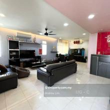 Aman Perdana Klang Bungalow House Part Furnish Aircond Water Heater