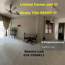 Limited Corner unit with move in condition ! 