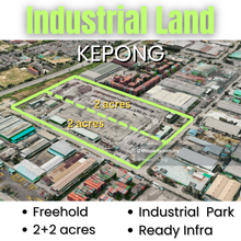Rare Freehold 2 Acres Industrial Land Kepong 