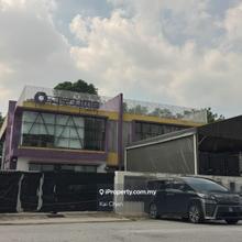 2 Storey Semi D Factory At Meranti Jaya Puchong For Sale 