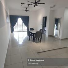 Partly furnished 