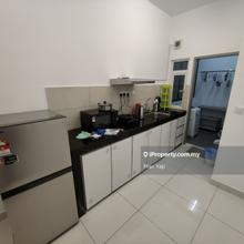 Condo beside Titiwangsa MRT LRT Monorail 2rooms F/Furnish