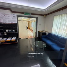 Renovated furnished corner office urgent sale  