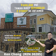 Parklane @ Bukit Sepanggar 2 Storey Landed house  Pan Borneo